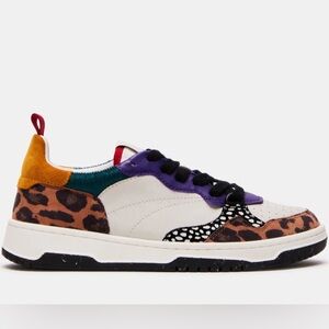 Steve Madden Multicolor Animal Print Sneakers